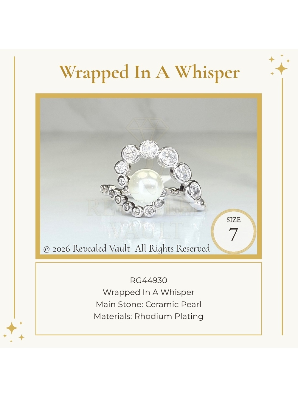 Wrapped In A Whisper - Size 7 - June Birthday 2026